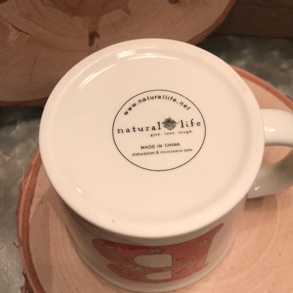 Natural Life Monogram Mug - Picture 10 of 10
